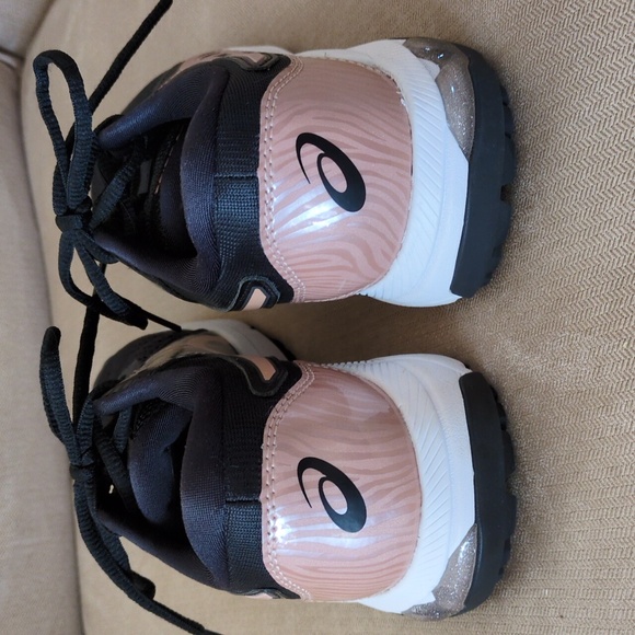 ASICS Gel Course Glide Golf Shoes In Black /Rose Gold Size 8 - Picture 6 of 10